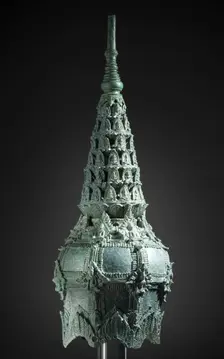 Votive Stupa (image 1 of 4), 12th-13th century. Creator: Unknown