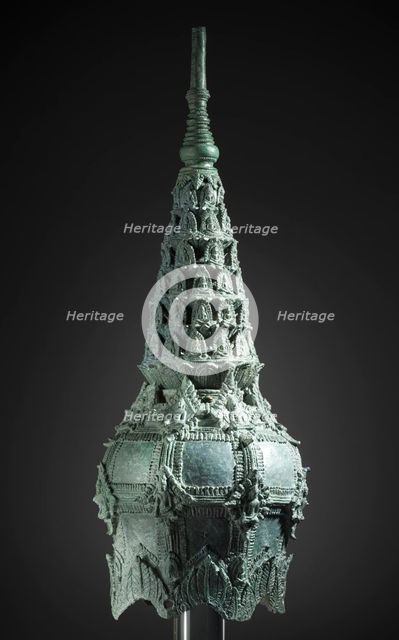 Votive Stupa (image 1 of 4), 12th-13th century. Creator: Unknown.