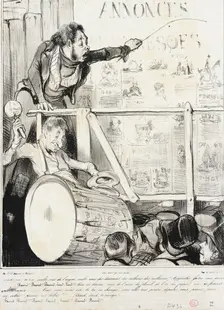 Voulez-vous de l'or...des diamans.., 1838. Creator: Honore Daumier
