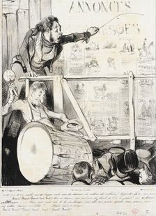 Voulez-vous de l'or...des diamans.., 1838. Creator: Honore Daumier