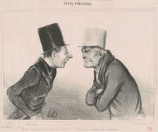 Vous raisonnez comme une canne!, 19th century. Creator: Honore Daumier