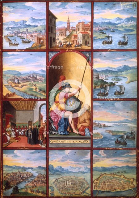 Voyage dans les Pouilles, 16th century. Artist: Unknown