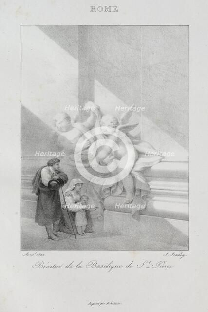 Voyage en Italie en 1822, 1833. Creator: Jean-Baptiste Isabey (French, 1767-1855).