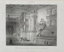 Voyage en Italie en 1822, 1833. Creator: Jean-Baptiste Isabey (French, 1767-1855)