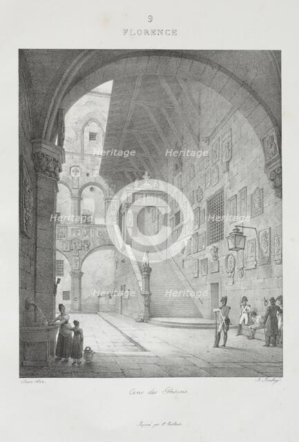 Voyage en Italie en 1822, 1833. Creator: Jean-Baptiste Isabey (French, 1767-1855).