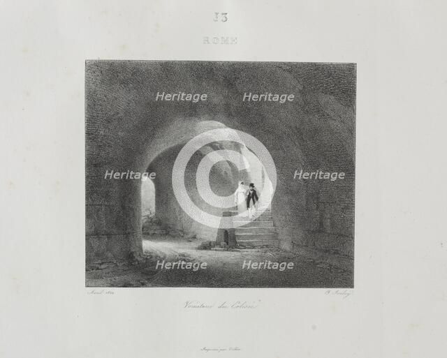 Voyage en Italie en 1822, 1833. Creator: Jean-Baptiste Isabey (French, 1767-1855).
