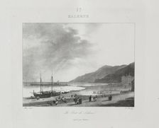 Voyage en Italie en 1822, 1833. Creator: Jean-Baptiste Isabey (French, 1767-1855)