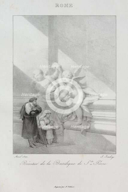 Voyage en Italie en 1822, 1833. Creator: Jean-Baptiste Isabey (French, 1767-1855).