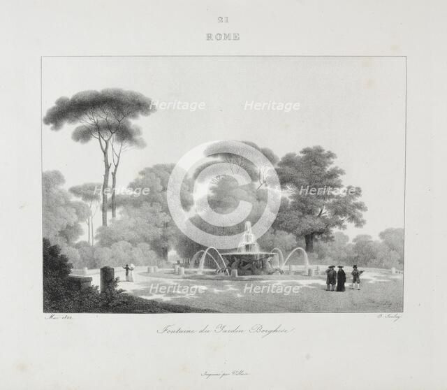 Voyage en Italie en 1822, 1833. Creator: Jean-Baptiste Isabey (French, 1767-1855).