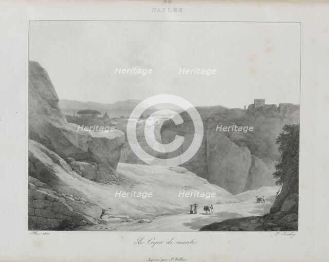 Voyage en Italie en 1822, 1833. Creator: Jean-Baptiste Isabey (French, 1767-1855).