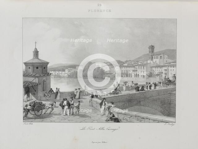 Voyage en Italie en 1822, 1833. Creator: Jean-Baptiste Isabey (French, 1767-1855).