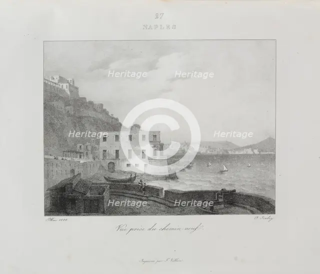 Voyage en Italie en 1822, 1833. Creator: Jean-Baptiste Isabey (French, 1767-1855).