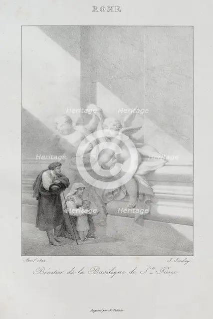 Voyage en Italie en 1822, 1833. Creator: Jean-Baptiste Isabey (French, 1767-1855).