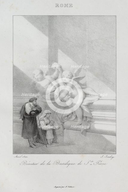 Voyage en Italie en 1822, 1833. Creator: Jean-Baptiste Isabey (French, 1767-1855).