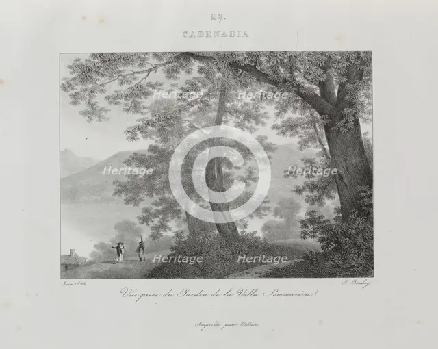 Voyage en Italie en 1822, 1833. Creator: Jean-Baptiste Isabey (French, 1767-1855).