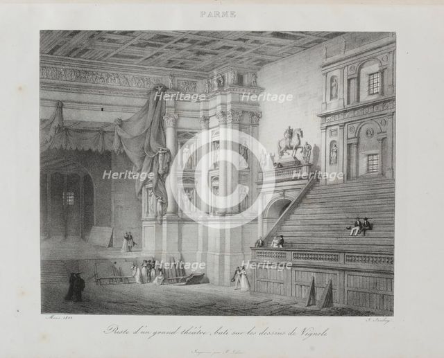 Voyage en Italie en 1822, 1833. Creator: Jean-Baptiste Isabey (French, 1767-1855).