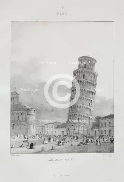 Voyage en Italie en 1822, 1833. Creator: Jean-Baptiste Isabey (French, 1767-1855).