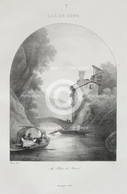 Voyage en Italie en 1822, 1833. Creator: Jean-Baptiste Isabey (French, 1767-1855).
