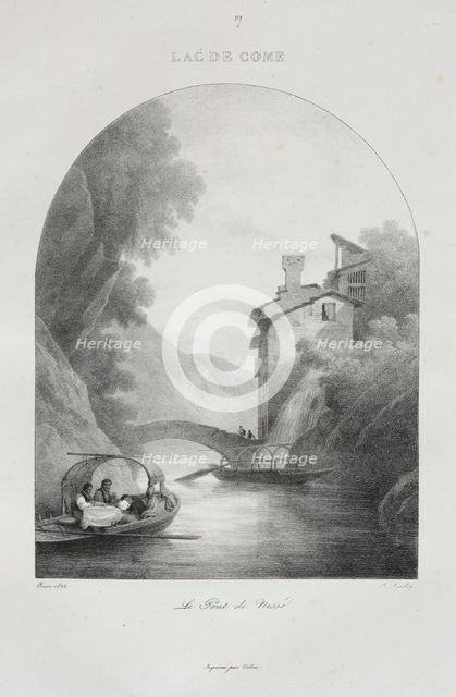 Voyage en Italie en 1822, 1833. Creator: Jean-Baptiste Isabey (French, 1767-1855).
