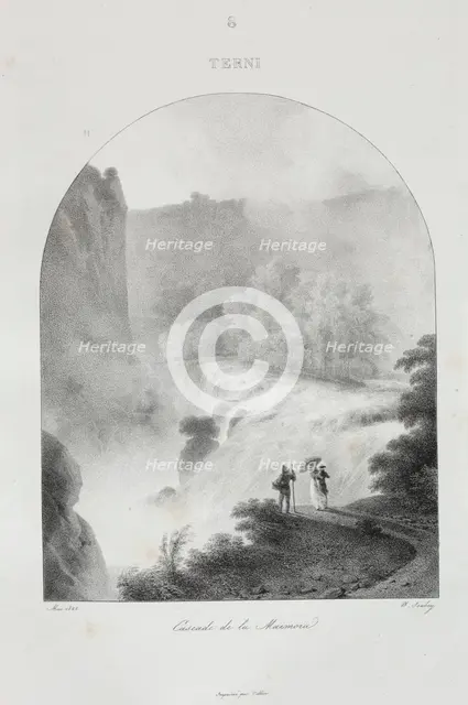 Voyage en Italie en 1822, 1833. Creator: Jean-Baptiste Isabey (French, 1767-1855).