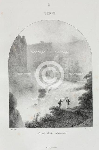 Voyage en Italie en 1822, 1833. Creator: Jean-Baptiste Isabey (French, 1767-1855).
