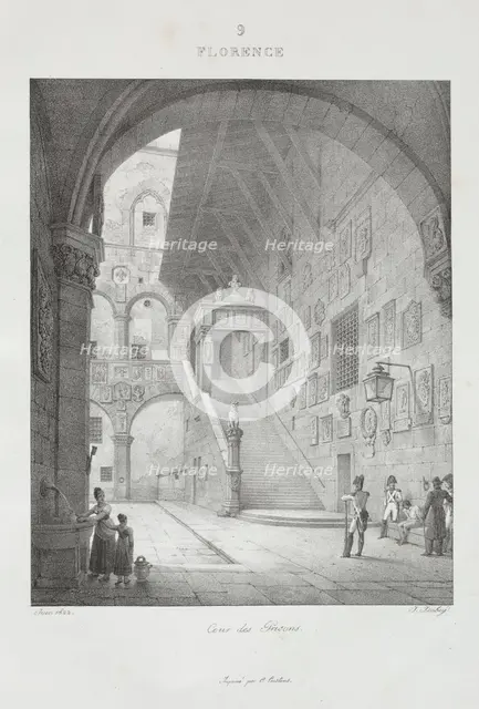 Voyage en Italie en 1822, 1833. Creator: Jean-Baptiste Isabey (French, 1767-1855).