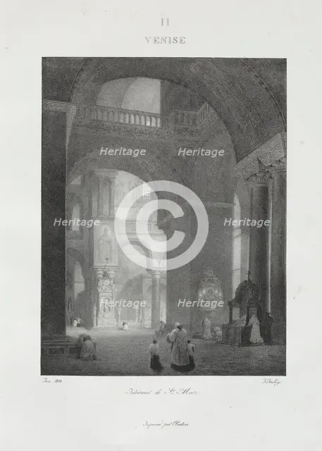 Voyage en Italie en 1822, 1833. Creator: Jean-Baptiste Isabey (French, 1767-1855).