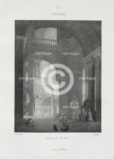 Voyage en Italie en 1822, 1833. Creator: Jean-Baptiste Isabey (French, 1767-1855).