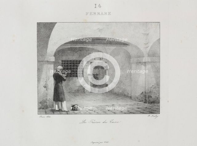 Voyage en Italie en 1822, 1833. Creator: Jean-Baptiste Isabey (French, 1767-1855).