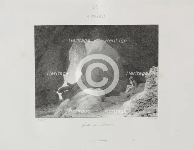 Voyage en Italie en 1822, 1833. Creator: Jean-Baptiste Isabey (French, 1767-1855).