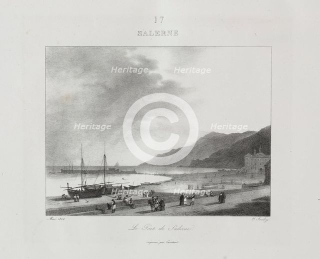 Voyage en Italie en 1822, 1833. Creator: Jean-Baptiste Isabey (French, 1767-1855).