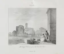 Voyage en Italie en 1822, 1833. Creator: Jean-Baptiste Isabey (French, 1767-1855)