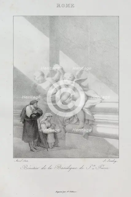 Voyage en Italie en 1822, 1833. Creator: Jean-Baptiste Isabey (French, 1767-1855).