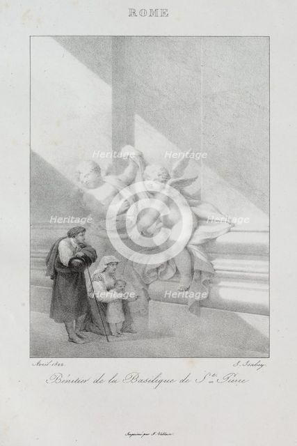 Voyage en Italie en 1822, 1833. Creator: Jean-Baptiste Isabey (French, 1767-1855).