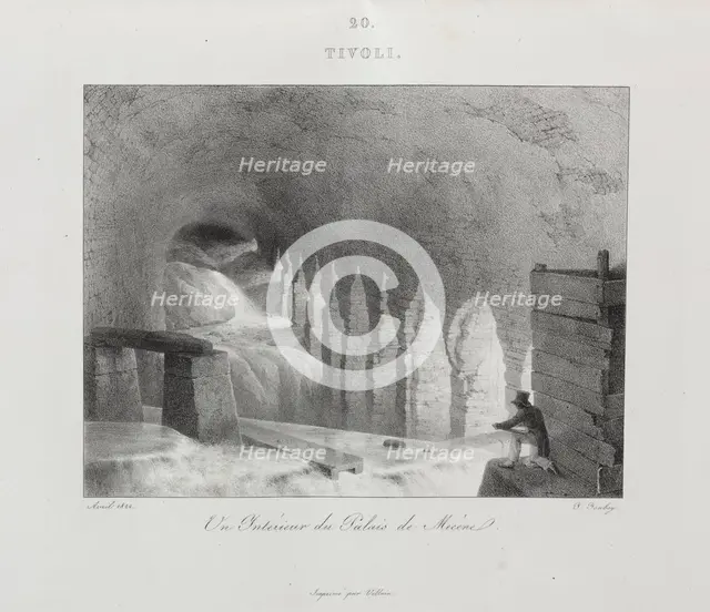 Voyage en Italie en 1822, 1833. Creator: Jean-Baptiste Isabey (French, 1767-1855).