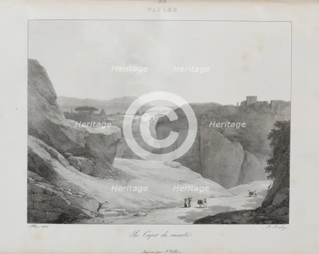Voyage en Italie en 1822, 1833. Creator: Jean-Baptiste Isabey (French, 1767-1855).