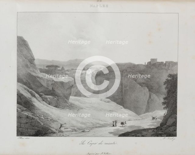 Voyage en Italie en 1822, 1833. Creator: Jean-Baptiste Isabey (French, 1767-1855).