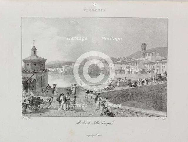 Voyage en Italie en 1822, 1833. Creator: Jean-Baptiste Isabey (French, 1767-1855).