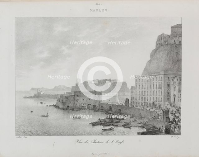 Voyage en Italie en 1822, 1833. Creator: Jean-Baptiste Isabey (French, 1767-1855).
