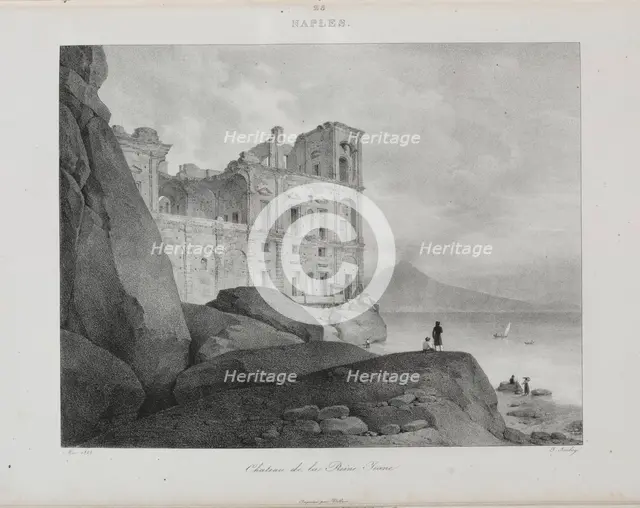Voyage en Italie en 1822, 1833. Creator: Jean-Baptiste Isabey (French, 1767-1855).