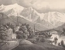 Voyages dans les Alpes. Partie pittoresque..., 1834. Creator: Horace Benedict de Saussure