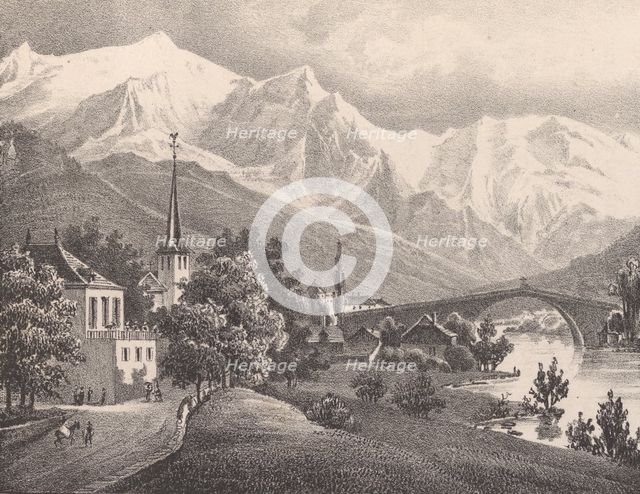 Voyages dans les Alpes. Partie pittoresque..., 1834. Creator: Horace Benedict de Saussure.