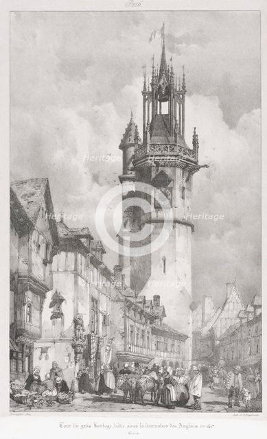 Voyages Pittoresques et Romantique dans lAncienne France, Normandie..., 1824. Creator: Godefroy Engelmann (French, 1788-1839).