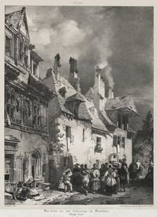 Voyages pittoresques et romantiques dans lancienne France, Franche-Comté..., 1825. Creator: Richard Parkes Bonington (British, 1802-1828)