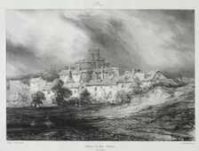 Voyages pittoresques et romantiques dans lancienne France, Auvergne..., 1830. Creator: Eugène Isabey (French, 1803-1886)