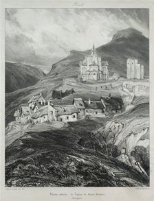 Voyages pittoresques et romantiques dans lancienne France, Auvergne..., 1831. Creator: Eugène Isabey (French, 1803-1886)