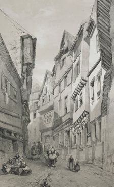 Voyages pittoresques et romantiques dans lancienne France. Bretagne: Morlaix. Creator: Eugène Cicéri (French, 1813-1890)