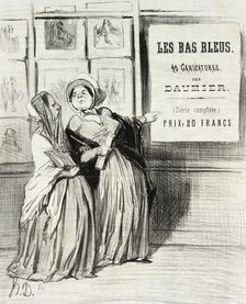 Voyez donc un peu, Isménie!..., 1844. Creator: Honore Daumier