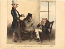 Voyez, Mr. Mayeux, cet animal..., 1836. Creator: Honore Daumier