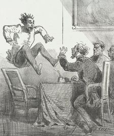 Voyons cher ami! Calmez vous! Il faut pourtant que nous en parlions un peu de la Vénétie, 1866. Creator: Cham